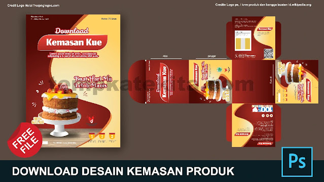 Download Desain Kemasan Produk Coreldraw Dan Photoshop Gratis