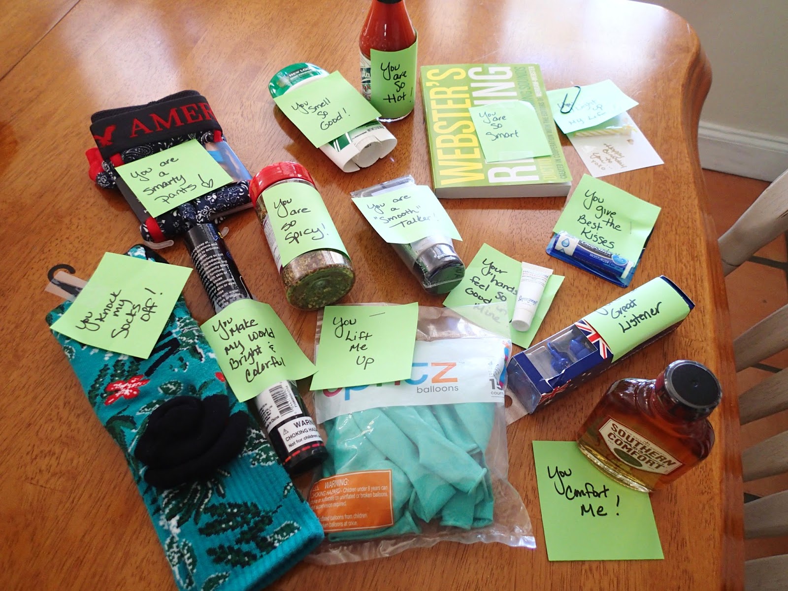 Creative Party Ideas by Cheryl: Reasons Why I Love You ...