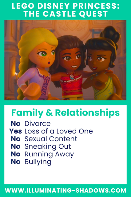 Lego Disney Princess: The Castle Quest - Family & Relationships - Pic of Rapunzel, Moana, and Tiana