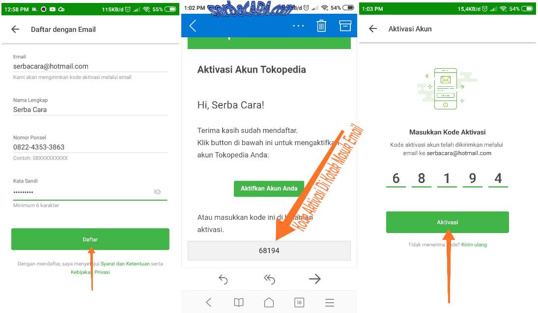 Cara Daftar Tokopedia Lewat Hp Terbaru Terbaru 2020 Serba Cara