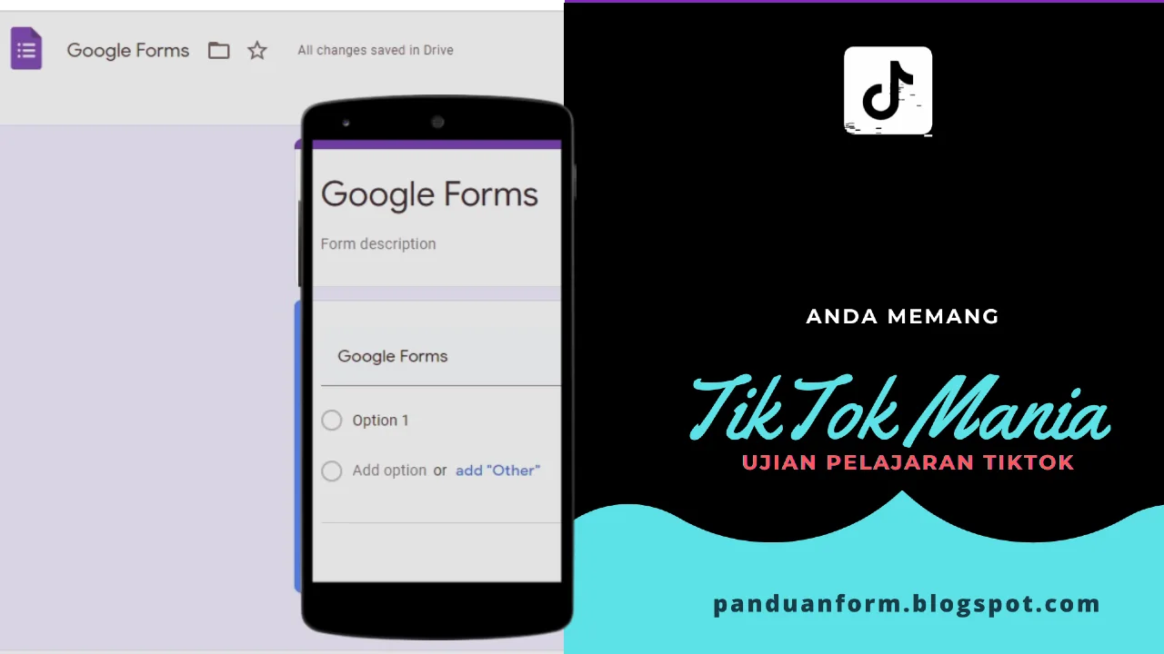 sampul Link Ujian TikTok Docs Google Form
