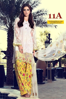 MARIAB Summer Lawn Collection 2017-18