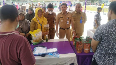 Kecamatan Jayanti, Jelang Ramadhan Menggelar Bazar Murah 