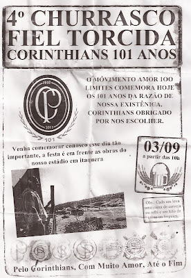 corinthians 101 anos