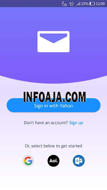 Cara Daftar Email Yahoo di Android