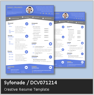 Desain CV Kreatif: Curriculum Vitae