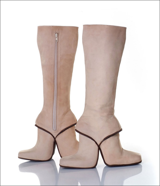 Desain Sepatu Boot Wanita - Double Boots by Kobi Levi