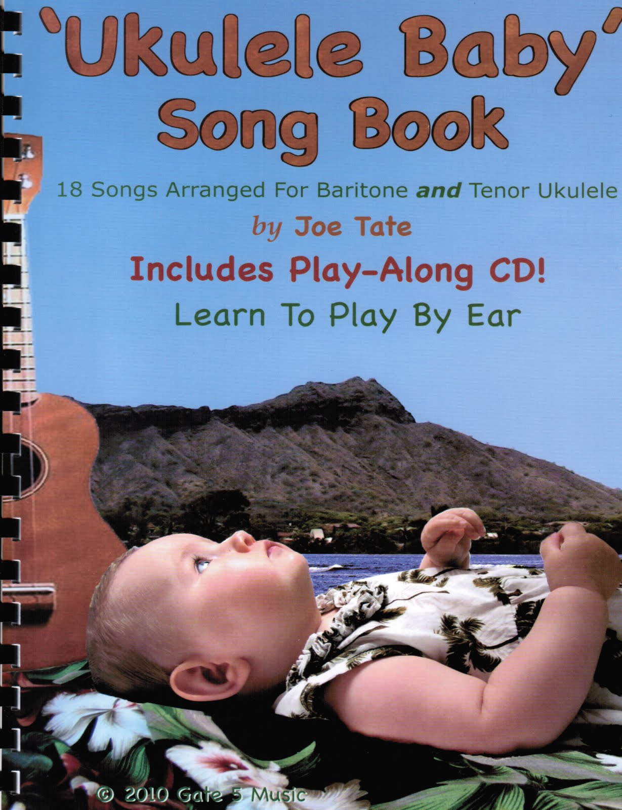 Humble Baritonics Joe Tate Ukulele Baby Song Book