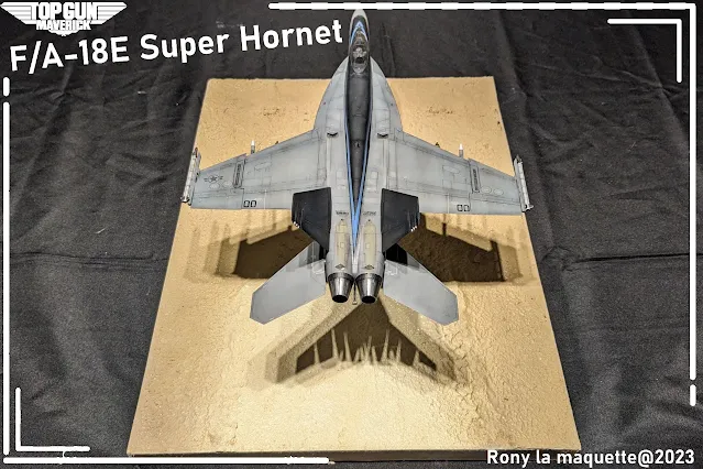 Diorama F/A-18E Super-Hornet de Top Gun : Maverick