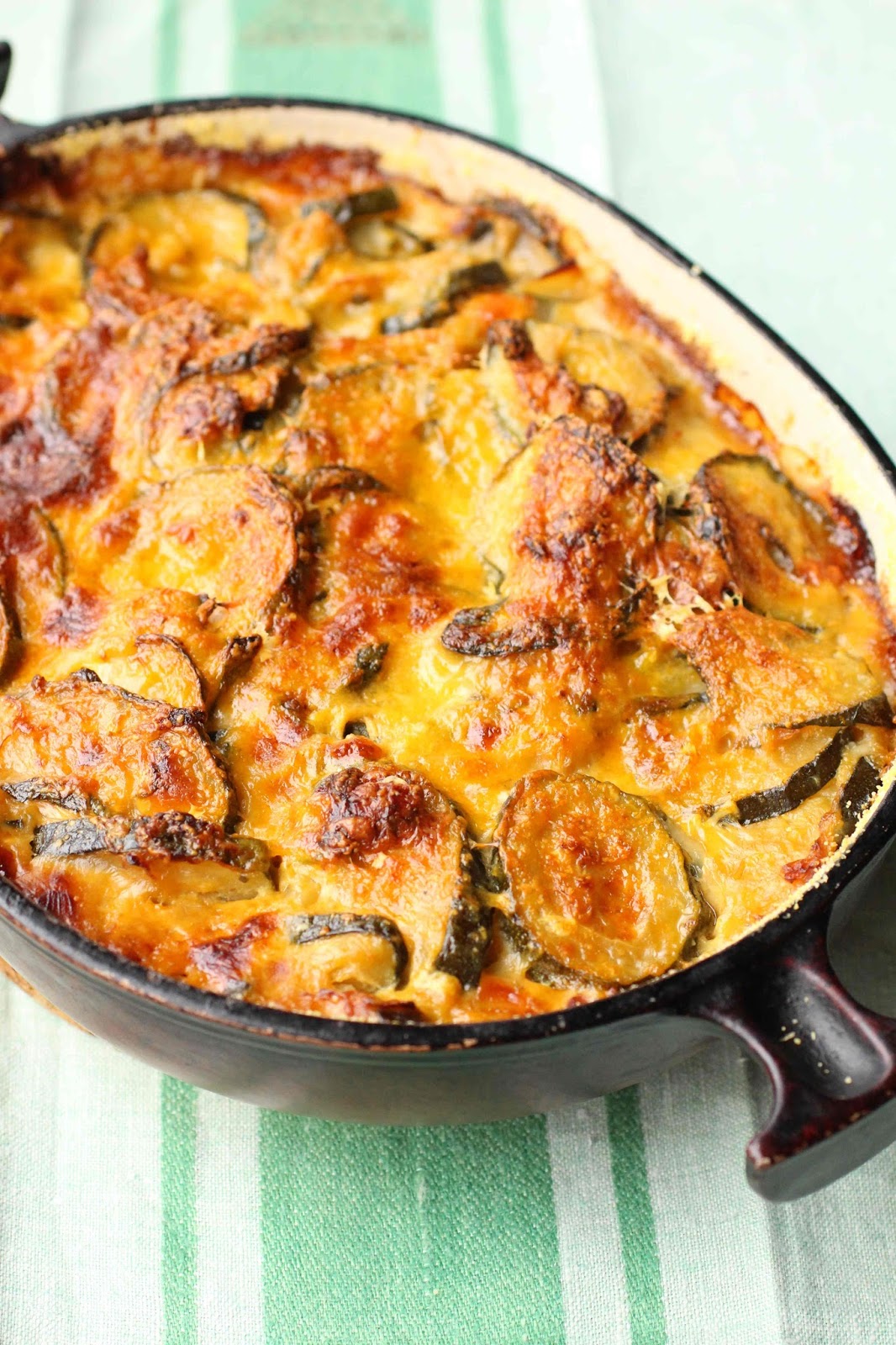 Un Peu Gay Dans Les Coings Gratin De Courgettes à La