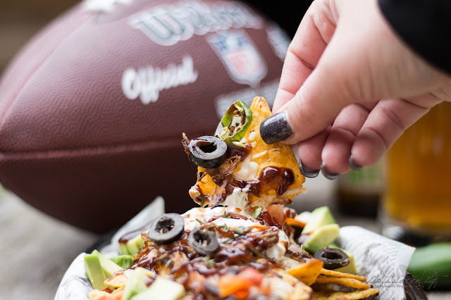 Slow Cooker Beer Pulled Pork Nachos