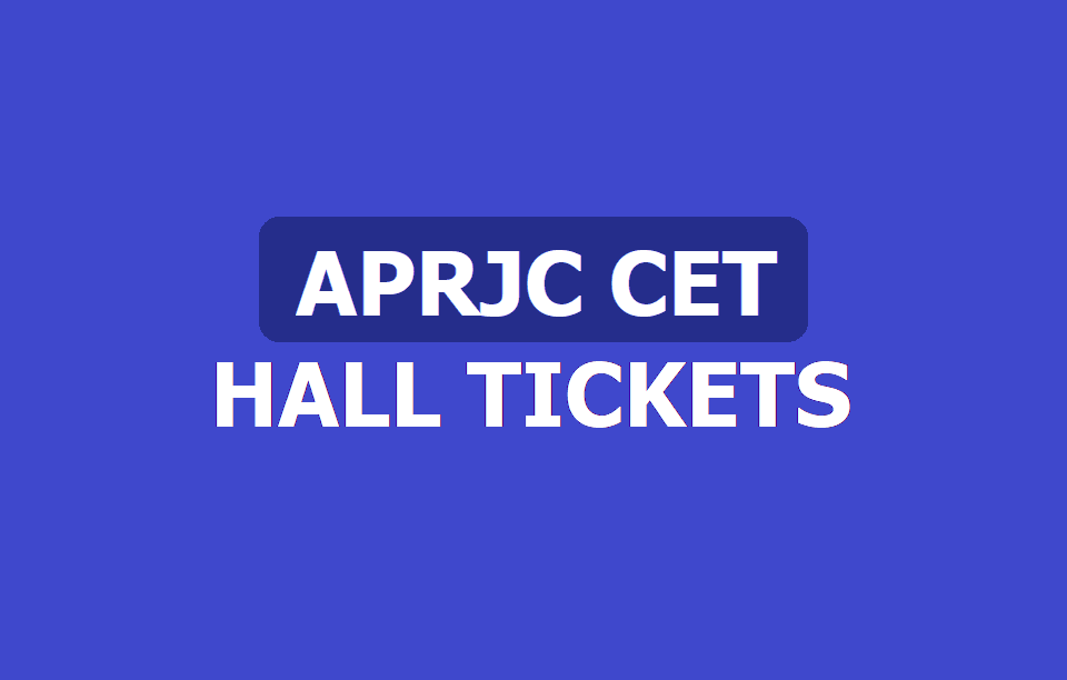 aprjc cet 2013 hall ticket