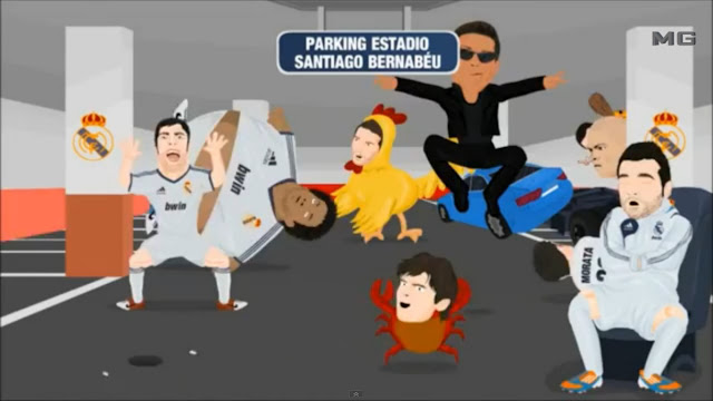 Real Madrid versi Harlem Shake