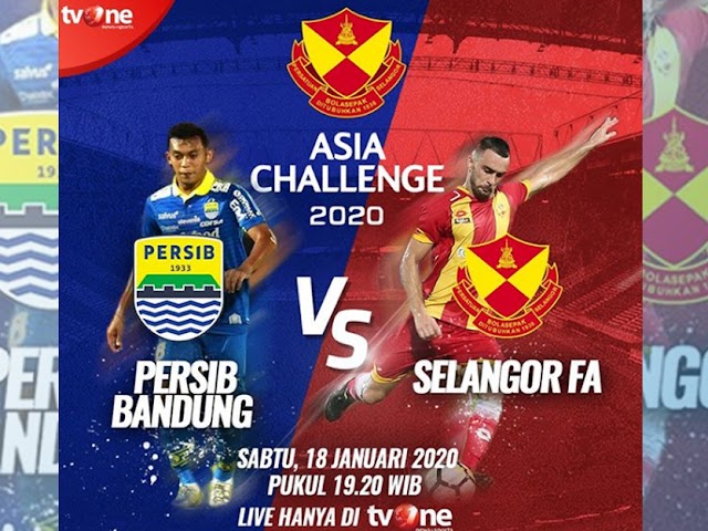 Ini Jadwal Persib di Asia Challenge Cup 2020