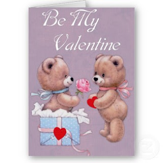 be my valentine through teddy bear