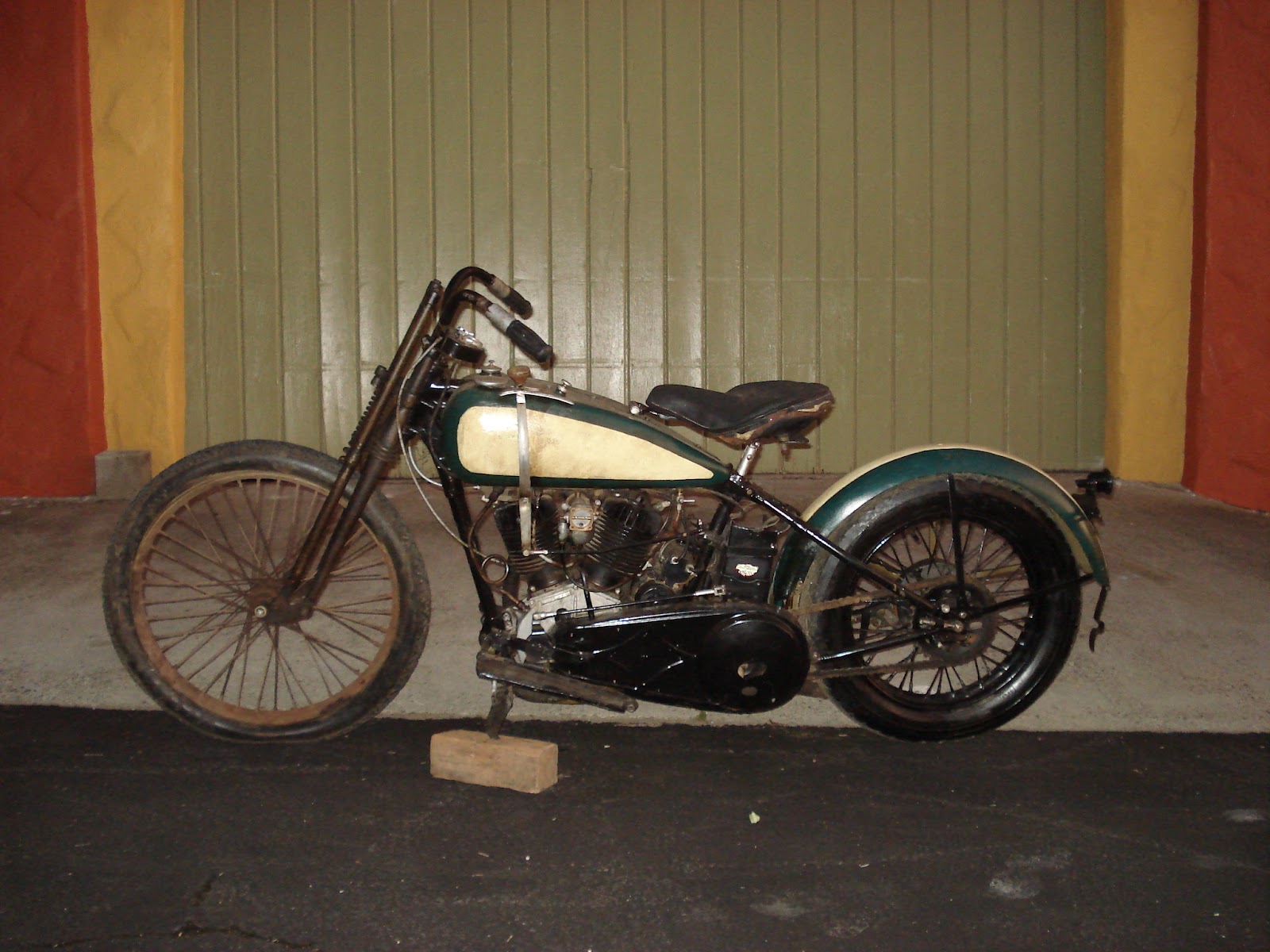 harley davidson classic for sale Real cool old 1929 JC Harley period style SOCAL Cutdown bob job, 28x3 