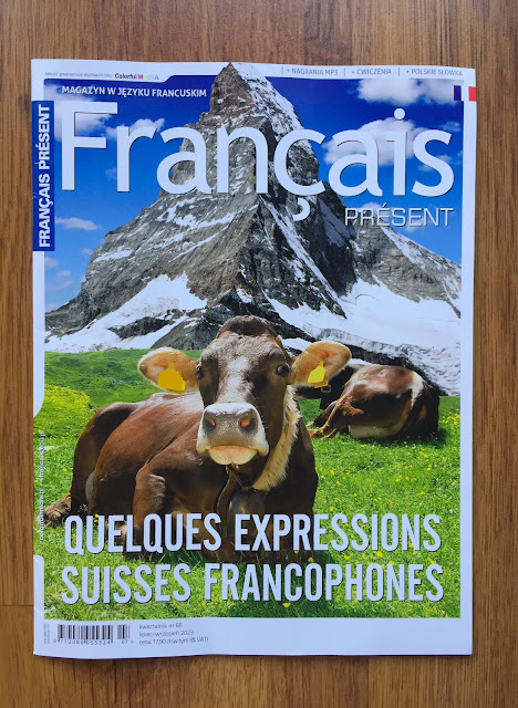 "Français Présent 65/2023" - okładka czasopisma - Francuski przy kawie