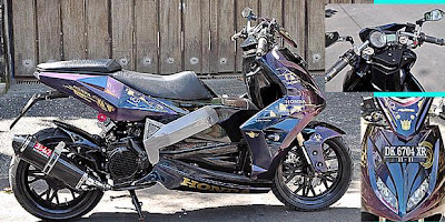 Modif Honda Vario futuristic