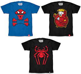 Spider-Man Homecoming T-Shirt Collection by Johnny Cupcakes