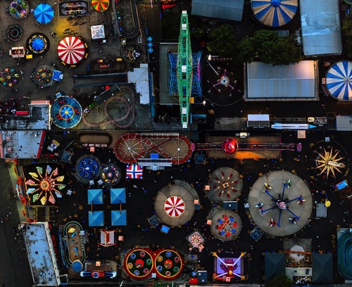 Jeffrey Milstein - Coney Island | chidas fotos cool stuff - aerial photos of NYC