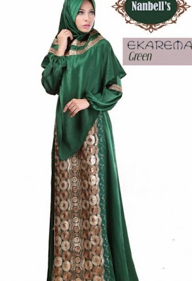 50 Model  Baju  Muslim  Gamis  Syar i Modern Terbaru Untuk 