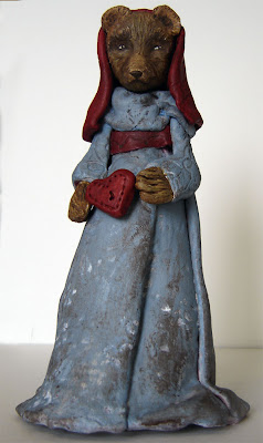 Polymer Clay Folk Art Sculpture