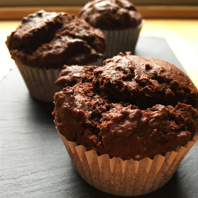 Los mejores muffins de chocolate del mundo