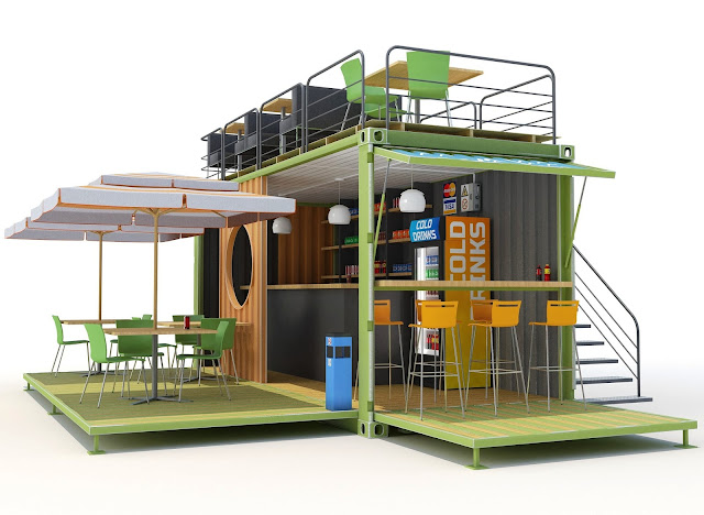  Container Cafe-Shipping container cafe