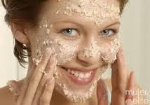 EXFOLIACIÓN CASERA PARA ROSTRO Y CUELLO tipsparaestarbellas.blogspot.com