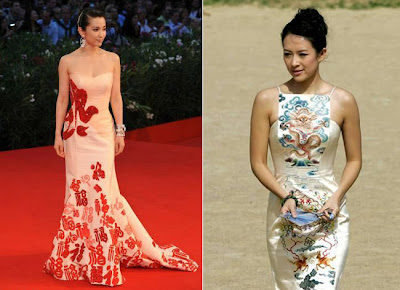 Chinese star Li Bing Bing wears Guo Pei