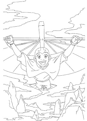 Avatar Coloring Page