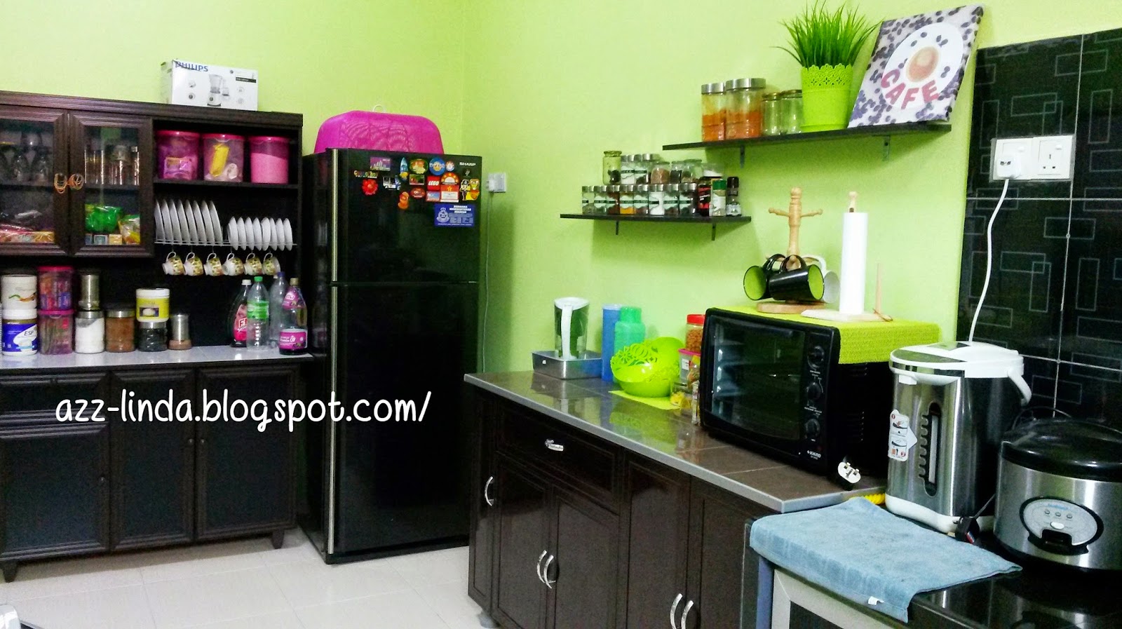 Sharing is Sayang Susun Atur tanpa kitchen cabinet 