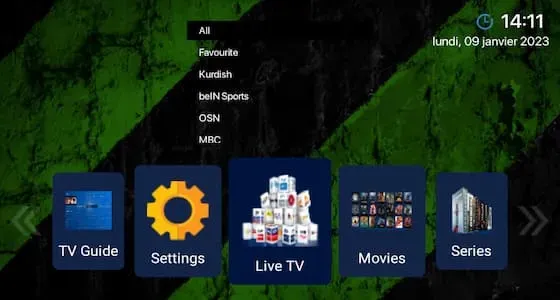 التطبيق الاسطورى GREENPRO MAX لمشاهدة القنوات الرياضية والعربية المشفرة والافلام والمسلسلات