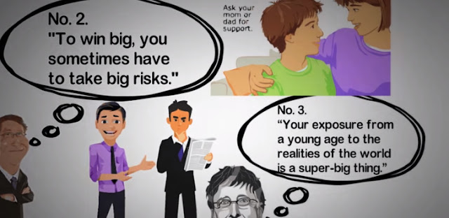 For Young People Who Want to Be Rich, Bill Gates' Advice