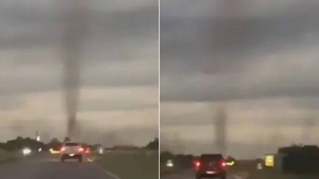 "Nuvem de mosquitos" semelhante a tornado assusta motoristas; veja o vídeo