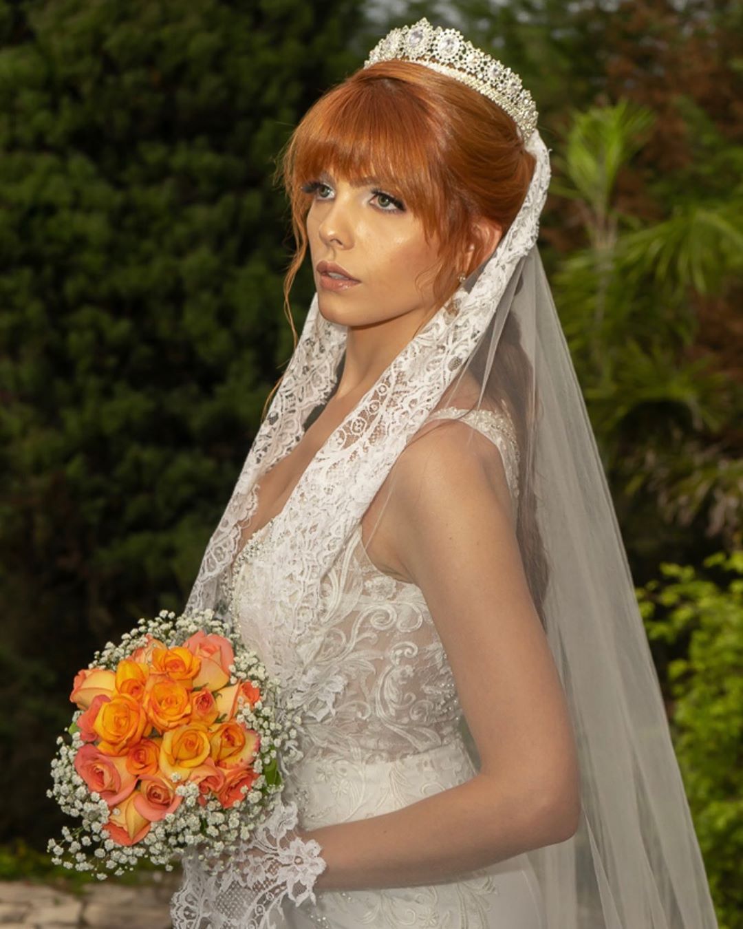 Náthalie de Oliveira - Most Beautiful Transgender Bride Wedding Dress Instagram