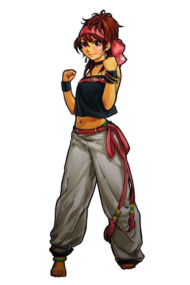 Anime Feet: Momoko (King of Fighters)