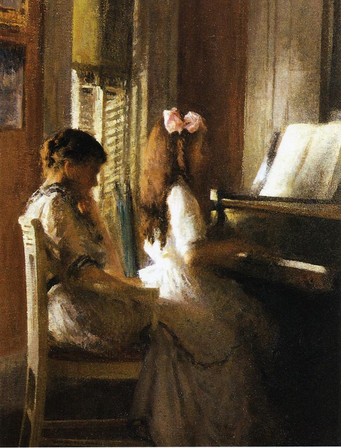 Joseph DeCamp, The Music Lesson (1895)