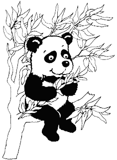 panda coloring pages, printable coloring pages