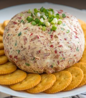 CREAMED CHIPPED BEEF CHEESE BALL