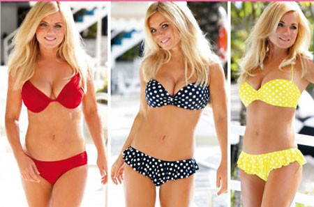 geri halliwell swimwear. Spice Geri Halliwell!