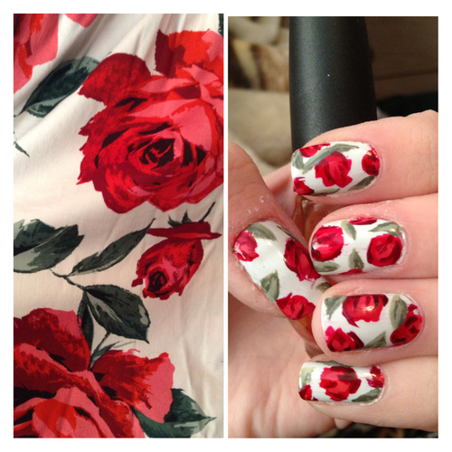 unha decoradas Ideias de Unhas para a Primavera