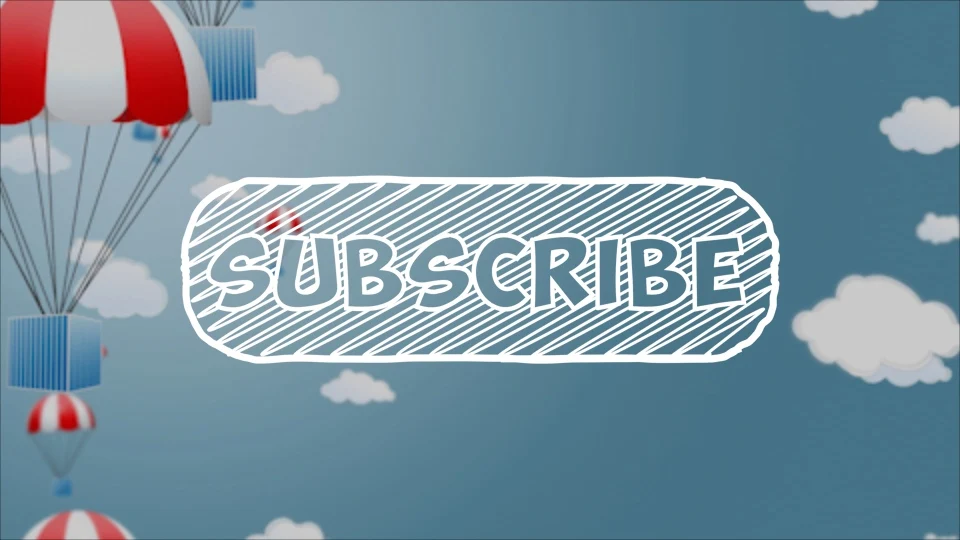 Scribble Subscribe Button Animation Hand Drawn Call To Action