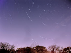 star trails, exposure time, star, sky, night