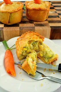 tourte aux légumes de saison (vegan)