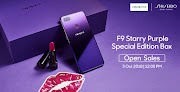 OPPO F9 X Shiseido Starry Purple Limited Edition Gift box will only be available at Lazada