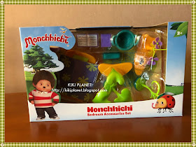 kiki monchhichi tribe tribu bedroom accessories set chambrée animé figures