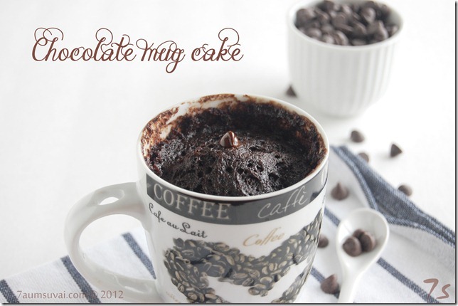 Chocolate mug cake