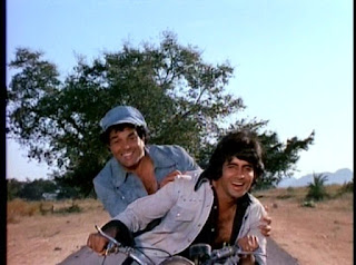 Dharmendra and Amitabh Bachchan