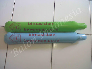 Balon ini kita branding dengan logo bimas islam